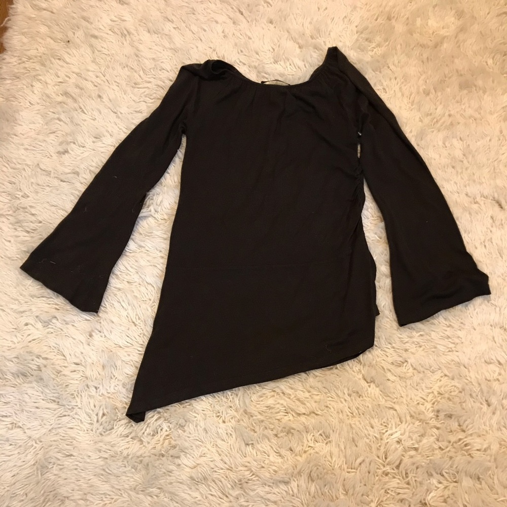 Patrick Gerard Versatile Boho Asymmetrical Top - image 5